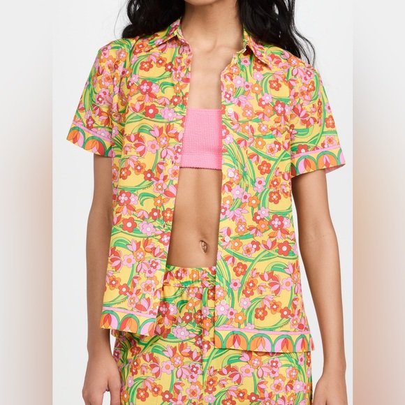 Solid & Striped The Voile Cabana Matching Set Shirt Avril Pants Size S Small - Picture 3 of 16